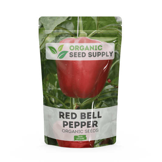 Organic Red Bell Pepper Seeds